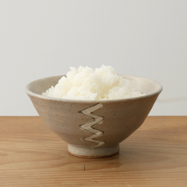 好日茶碗 雷紋(らいもん)