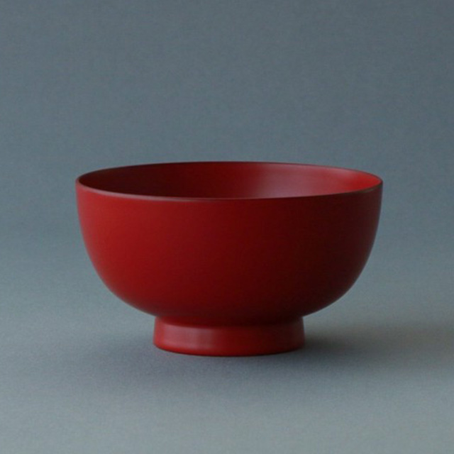 一乗椀ペアセット 4寸 朱・黒 4寸