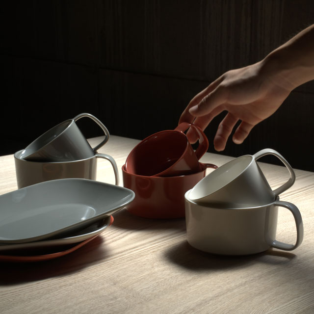 SOUP　CUP ブルー