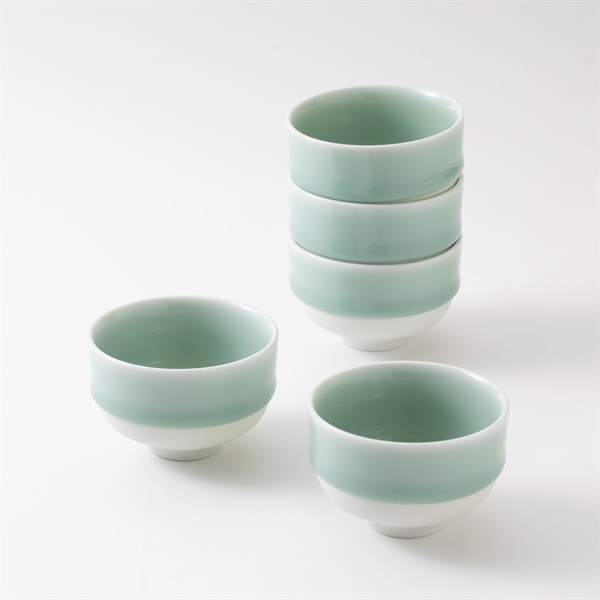 【WEB限定】【みなおし品 てなおし品】鍋島虎仙窯 鍋島青磁煎茶碗