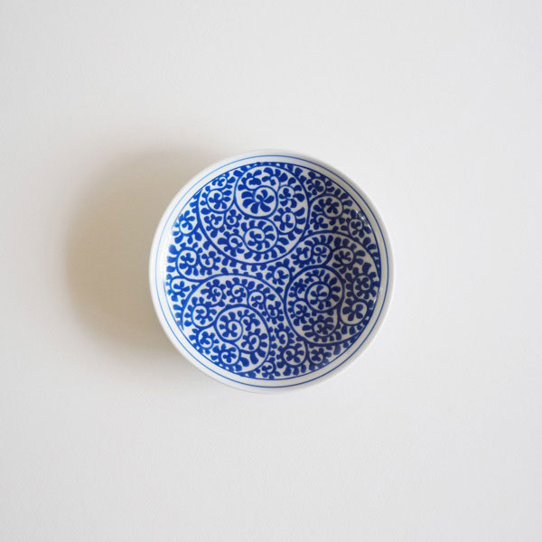 BARBAR　和文　青　小皿