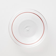 大阪の硝子豆皿