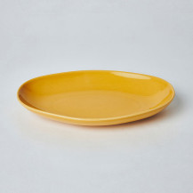 Koga　tableware　六角オーバル皿