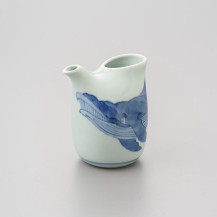 染付ナガスくじら注器（S）