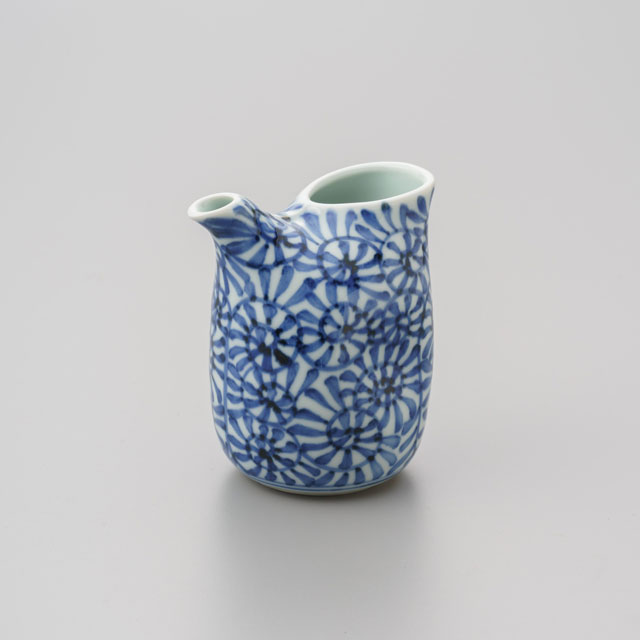 染付蛸唐草注器（S）