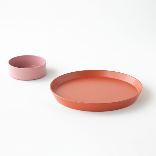 プレートセット(トレー丸・平M) R－01・R－02 ﾄﾚｰ丸・平M