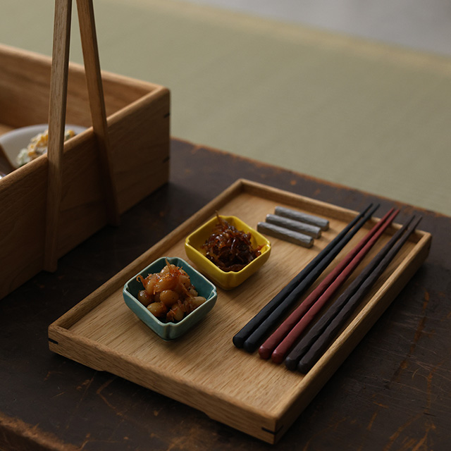 【WEB限定】ke-shiki stacking tray square Msize
