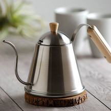 「IH使用可」　ドリップポットITTEKI　木ハンドル