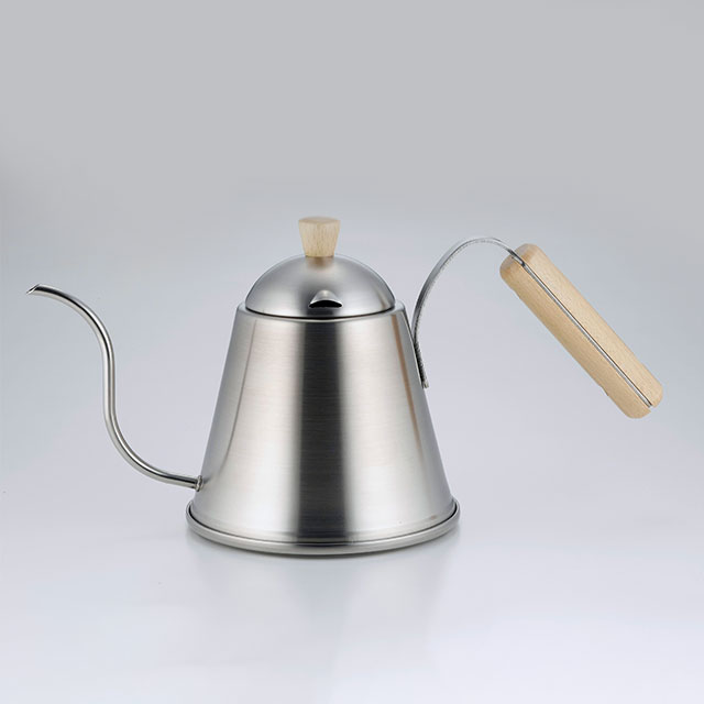 「IH使用可」　ドリップポットITTEKI　木ハンドル