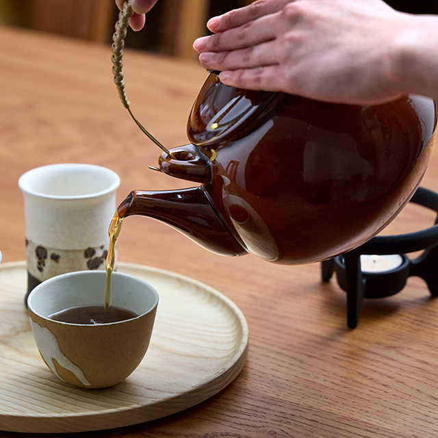 萬古焼の直火土瓶