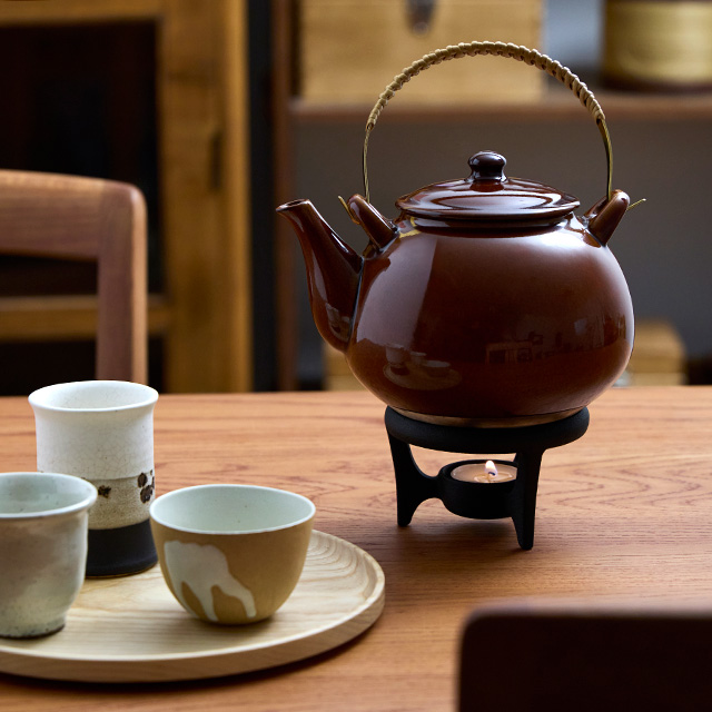 萬古焼の直火土瓶