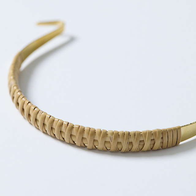 【予約商品】萬古焼の直火土瓶 持ち手（真鍮籐）