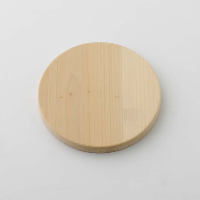 いちょうの木のまな板　まんまる