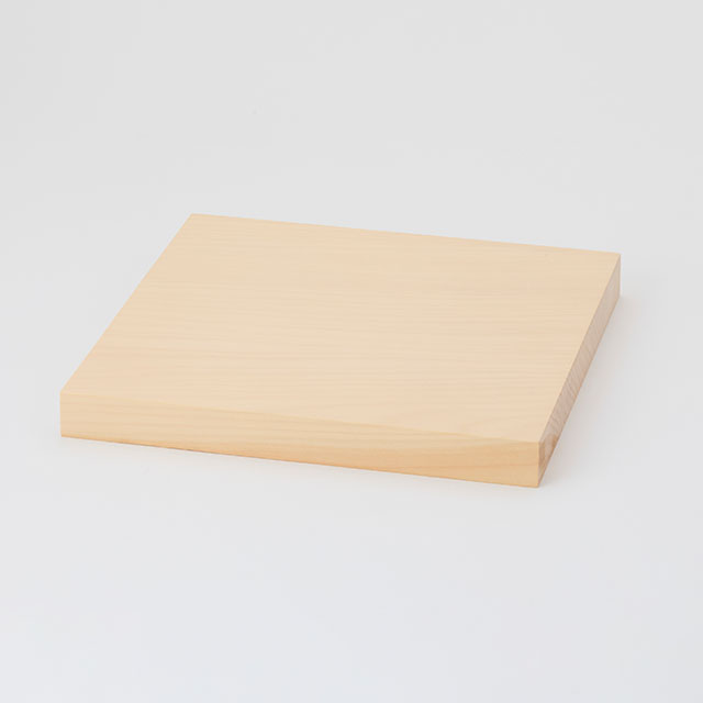 【WEB限定】きごころ いちょうの木のまな板 きまじめ 真四角