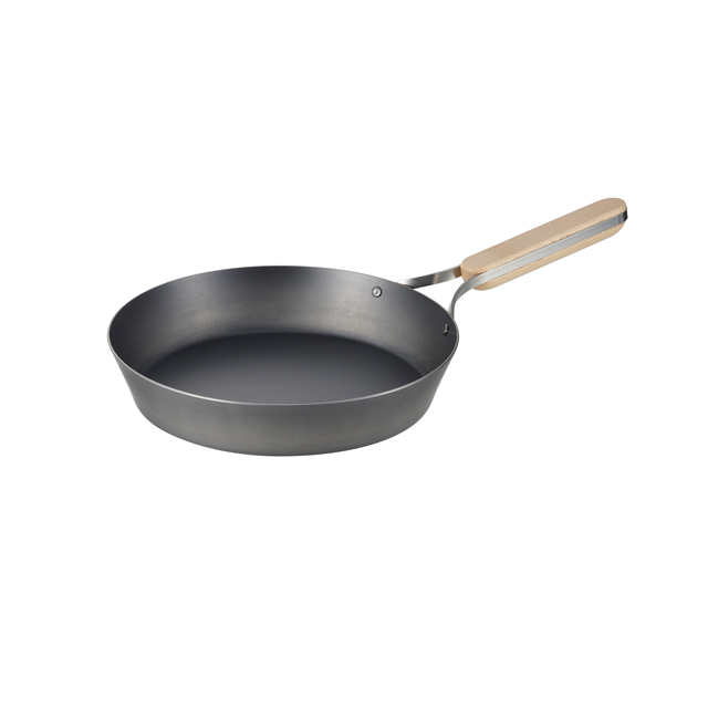 「IH使用可」　鉄フライパン　24cm