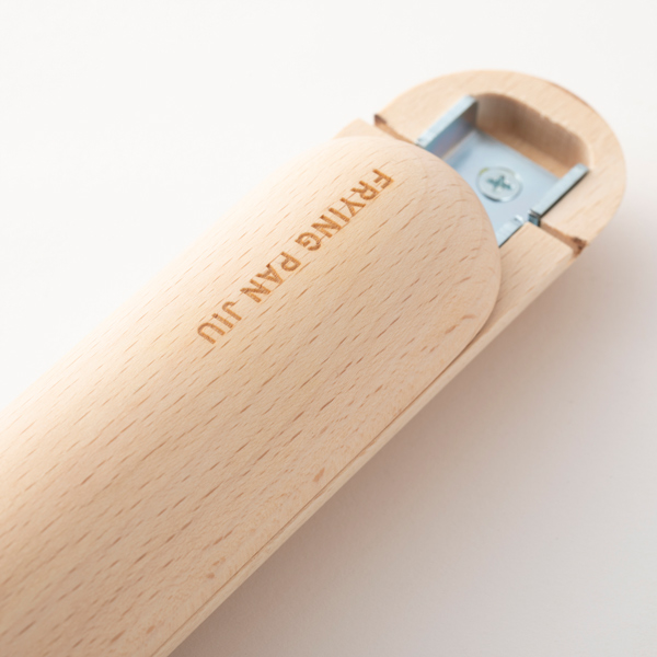 「IH使用可」 FRYING PAN JIU　深型Mサイズ/ハンドル　ブナ（ビーチ）セット