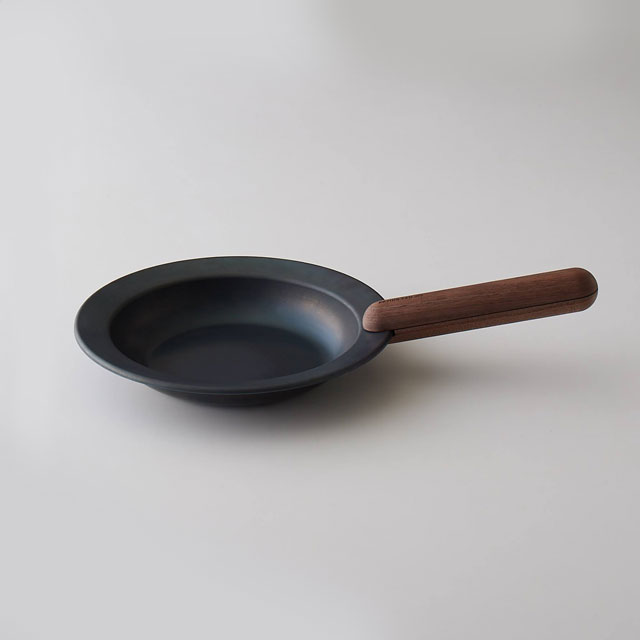「IH使用可」 FRYING PAN JIU　Mサイズ/ハンドル　ウォルナット（クルミ）セット