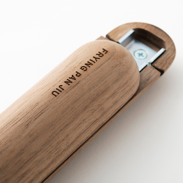 「IH使用可」 FRYING PAN JIU　Mサイズ/ハンドル　ウォルナット（クルミ）セット