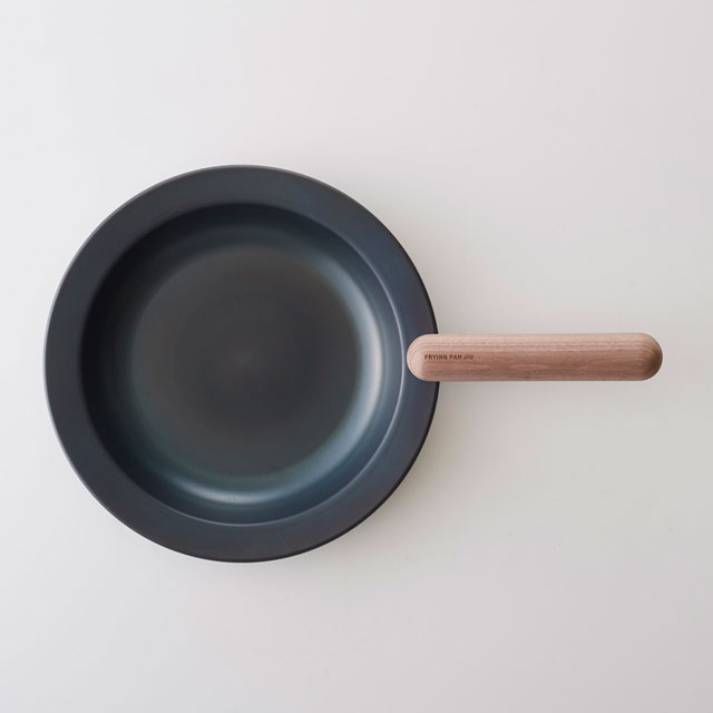 「IH使用可」 FRYING PAN JIU　Lサイズ/ハンドル　ウォルナット（クルミ）セット