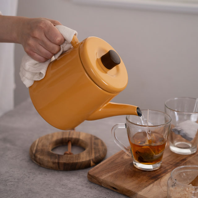 「IH使用可」　ポトル　ヤマブキ　1.5L