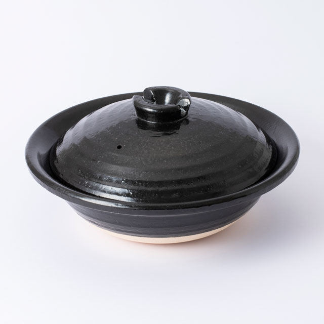 信楽焼の平土鍋 大｜台所の道具｜中川政七商店 公式サイト