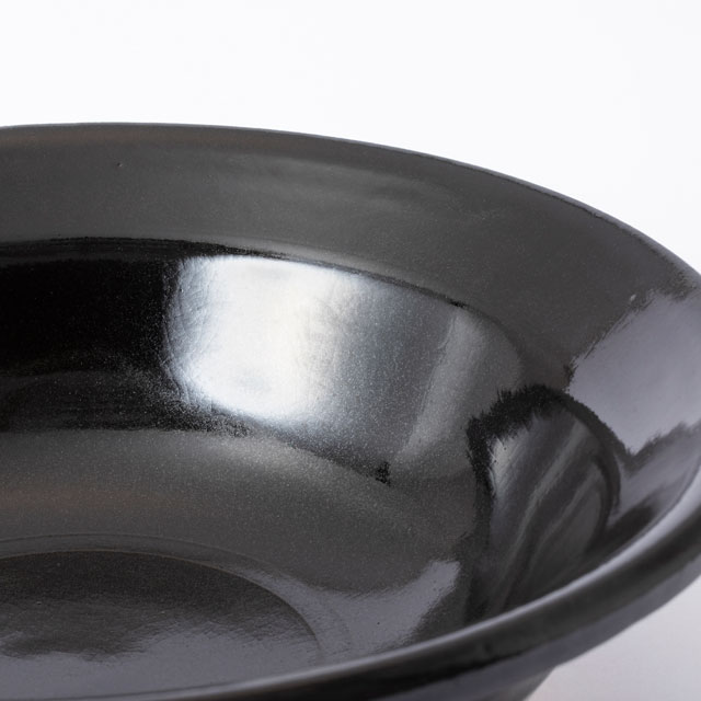 信楽焼の平土鍋　大