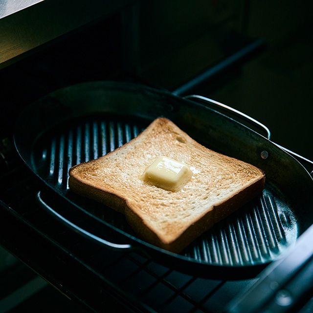 魚焼きグリルが汚れない鉄のグリル皿