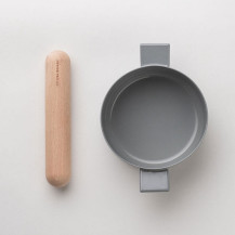 「IH使用可」 FRYING PAN JIU スープ　Ｓ　ハンドル(ブナ)セット