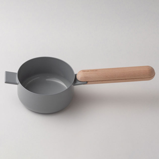 「IH使用可」 FRYING PAN JIU スープ　Ｓ　ハンドル(ブナ)セット グレー／ブナ S