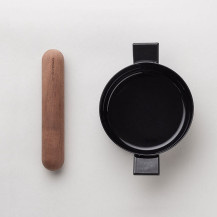 「IH使用可」 FRYING PAN JIU スープ　S　ハンドル(ウォルナット)セット