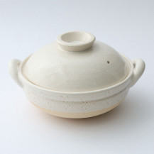 長谷園 ヘルシー蒸し鍋 中　白