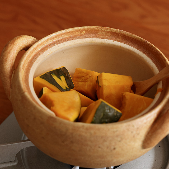 長谷園　みそ汁鍋　小