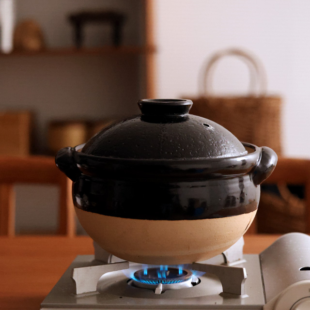 松山陶工場　別注煮込み鍋