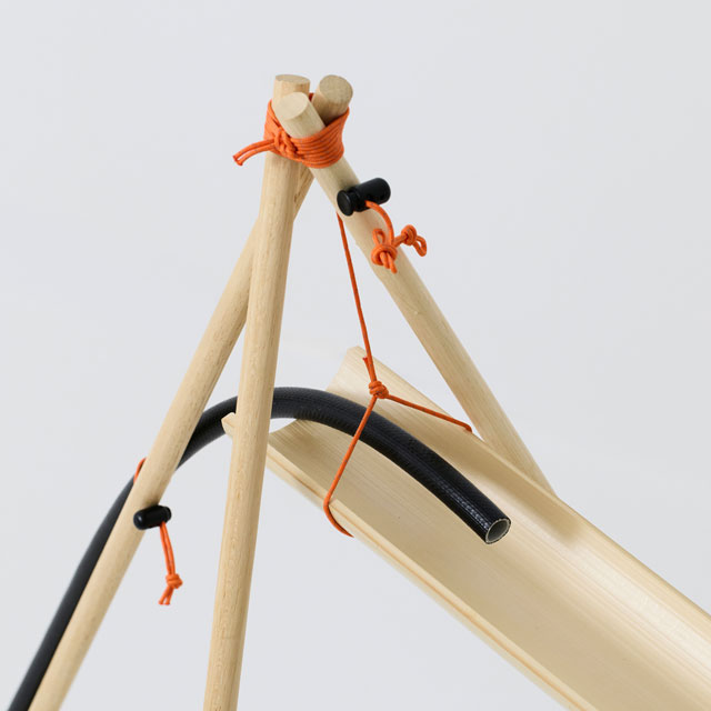 【予約商品】【WEB限定】屋外で楽しむ 白竹の大流しそうめん（発送7/10～予定）