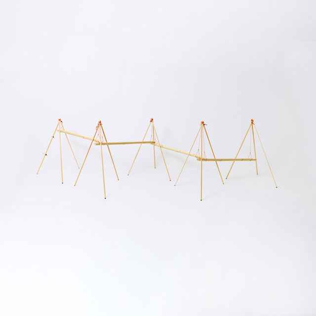 【予約商品】【WEB限定】屋外で楽しむ 白竹の大流しそうめん（発送7/10～予定）