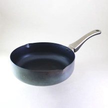 「IH使用可」GARTEN 深型鉄フライパン　25cm