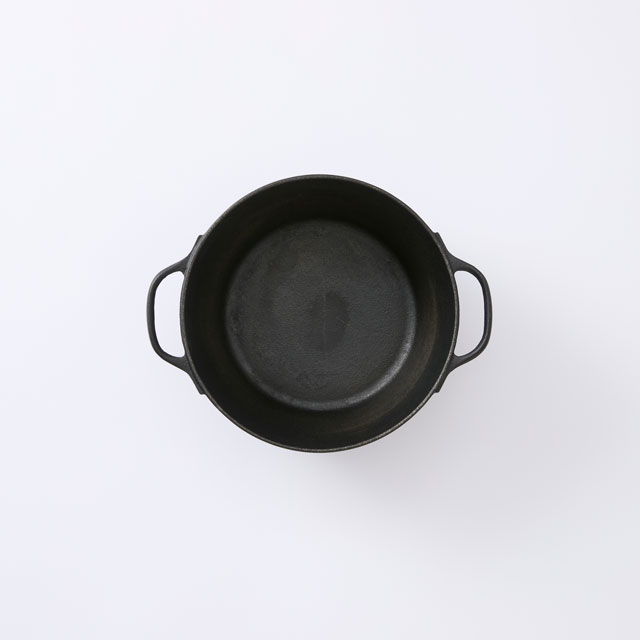 【WEB限定】「IH使用可」及源鋳造 クックトップ 　丸深形　20cm