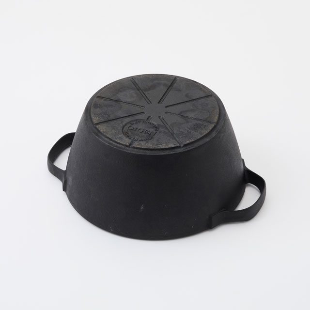 【WEB限定】「IH使用可」及源鋳造 クックトップ 　丸深形　20cm
