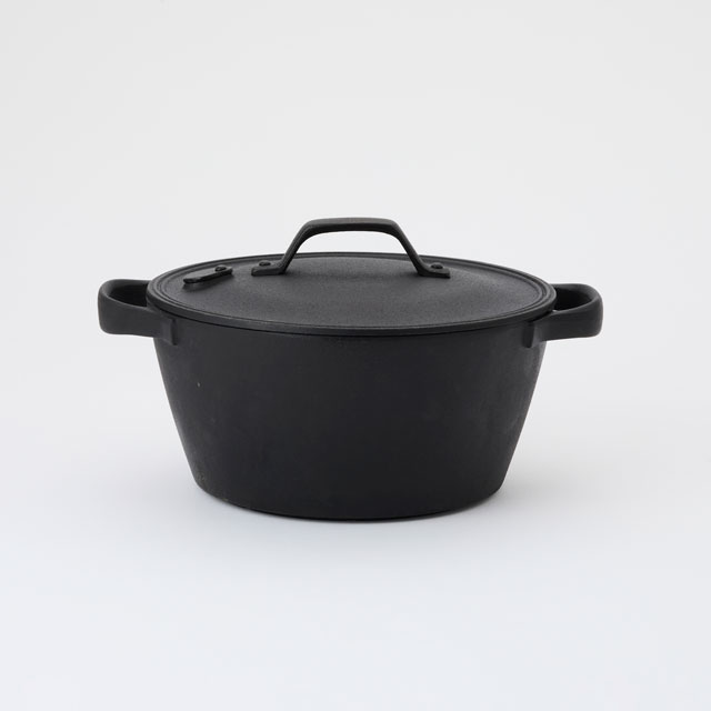 【WEB限定】「IH使用可」及源鋳造 クックトップ 　丸深形　20cm