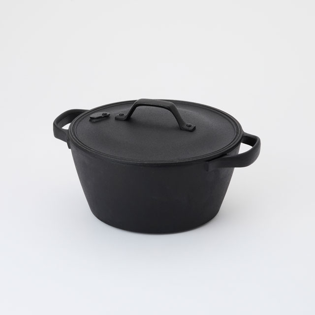 【WEB限定】「IH使用可」及源鋳造 クックトップ 　丸深形　20cm