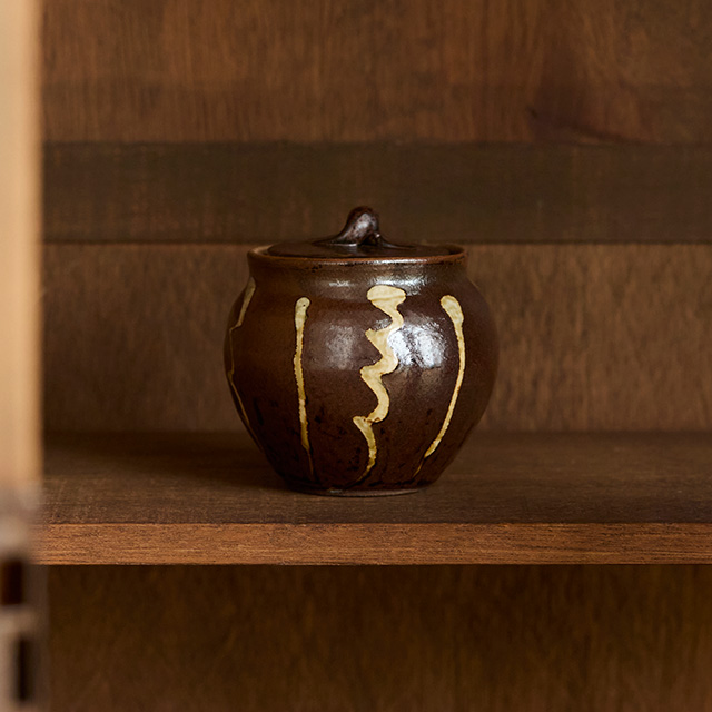 丹波の卓上壺　イッチン飴