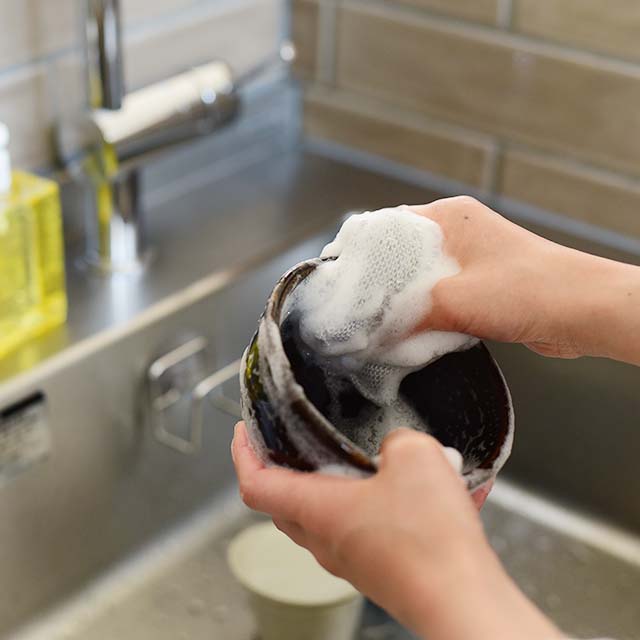 鹿の子編みキッチンスポンジ