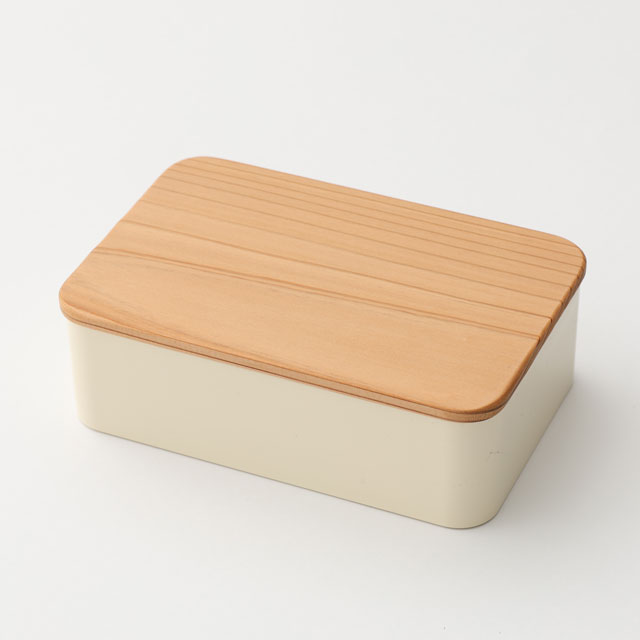 ごはん粒のつきにくい弁当箱　木蓋