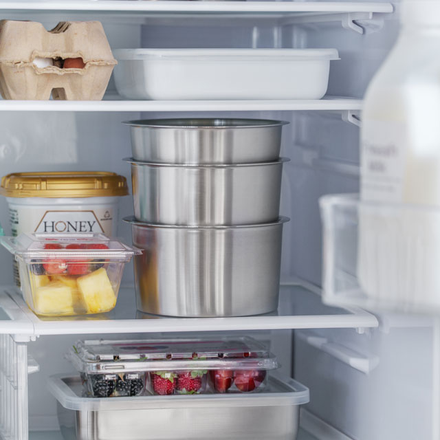 家事問屋　丸型保存容器40