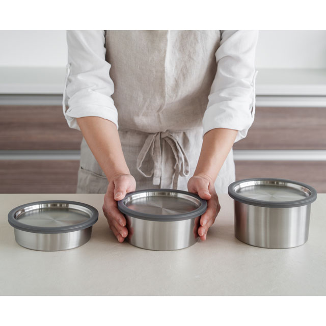 家事問屋　丸型保存容器40