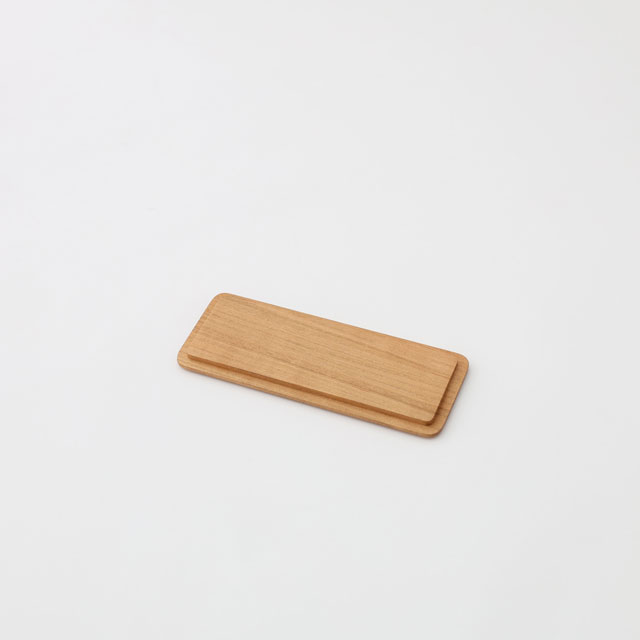 【WEB限定】建彦木工　山桜の弁当箱　M　山桜無垢材