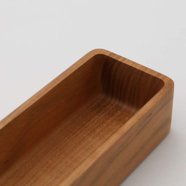 【WEB限定】建彦木工　山桜の弁当箱　LL　山桜無垢材