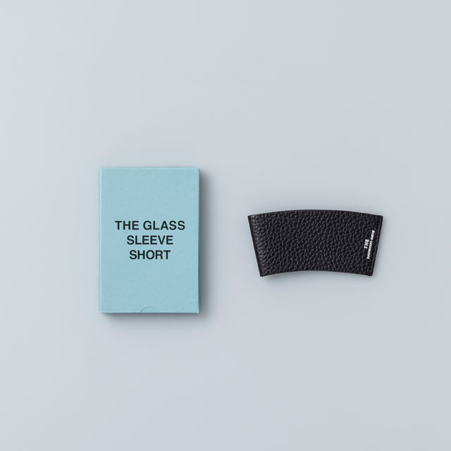 THE GLASS SLEEVE SHORT  BLACK