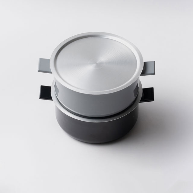 STACKABLE LID 180（積み重ねられるフタ）フライパンジュウスープM 専用フタ