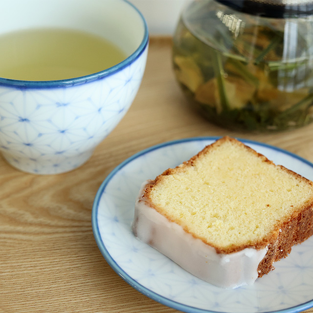 【予約商品・WEB限定・数量限定】ocasi パウンドケーキ＆奈良のハーブティーセット
